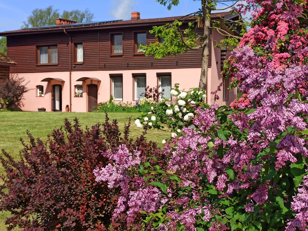 Dom Goscinny Przy Jeziorze Gardna Wielka Kültér fotó